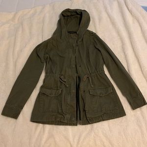 Olive Green Utility Jacket